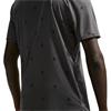 Nike Gents DriFit Par 5 Icon Stack Print Polo Shirt Anthracite (060)